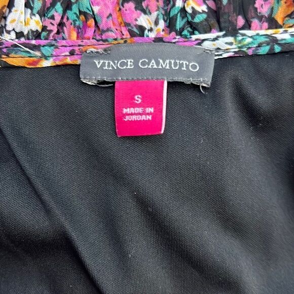 Vince Camuto Women's Three Tier Mini Dress Floral Peasant Multicolor Small NWT - Picture 7 of 10